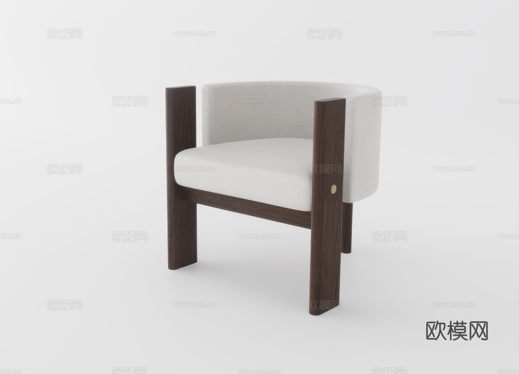 休闲椅su模型