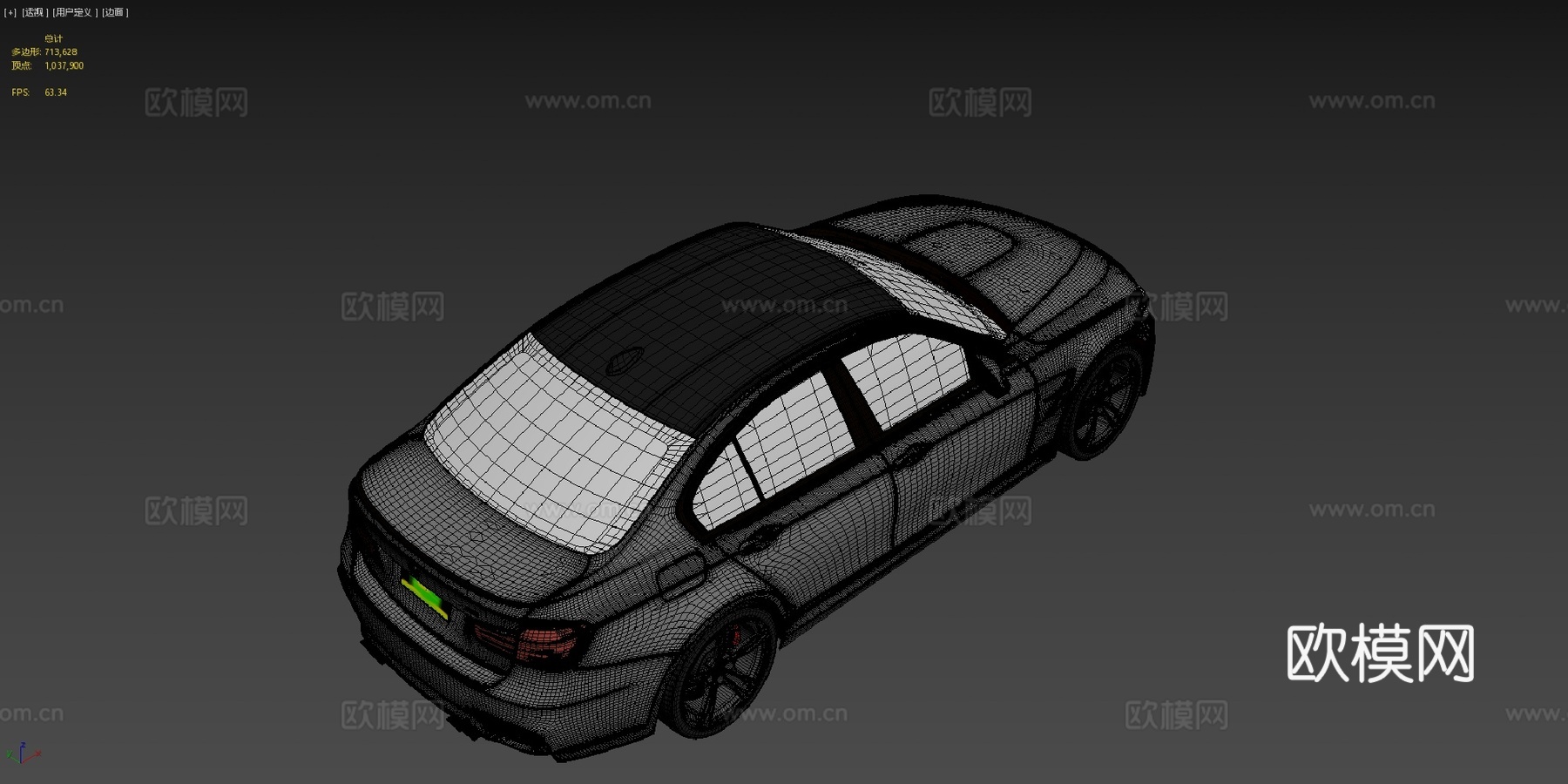 宝马 M3 轿车 2013su模型