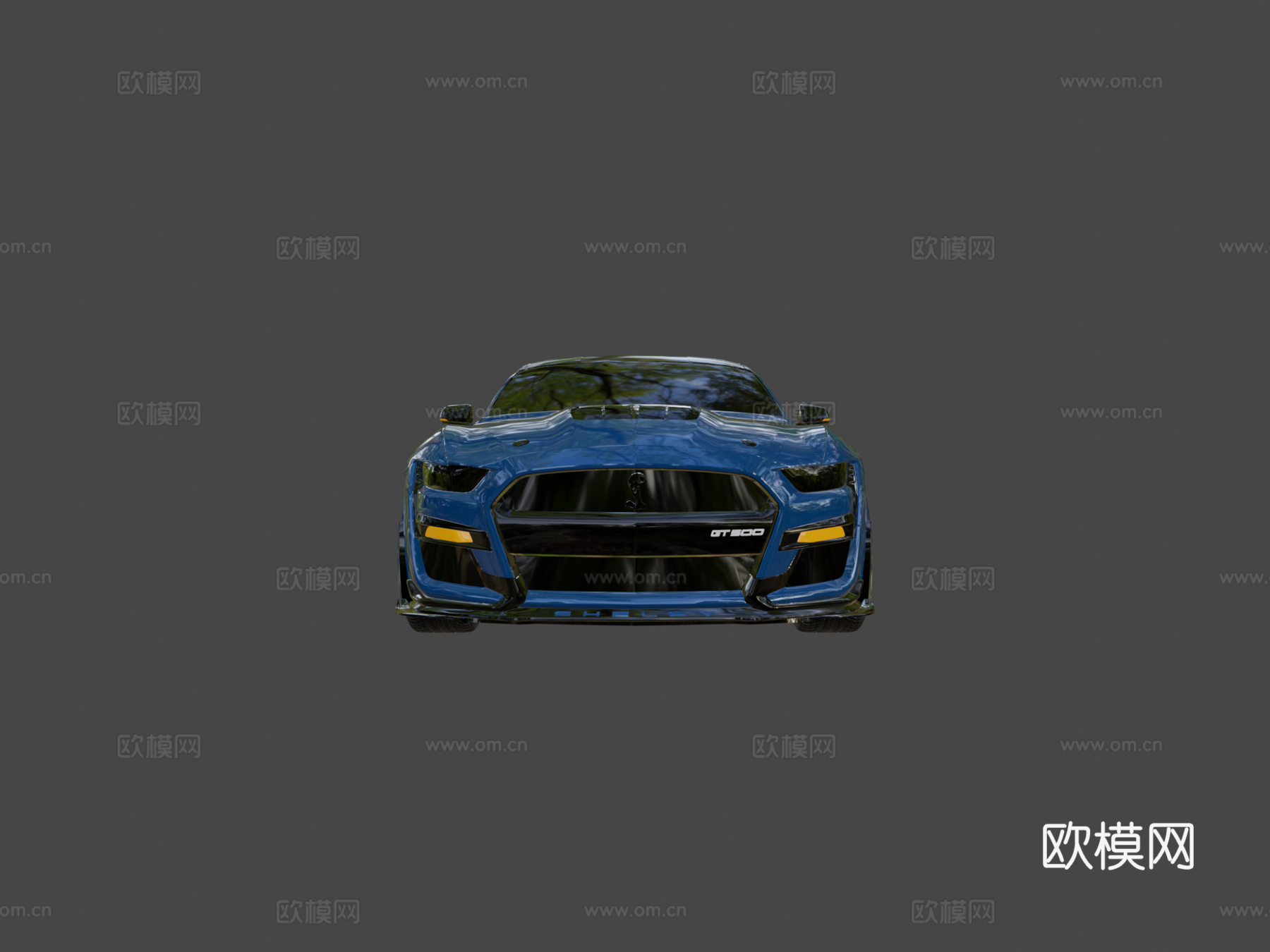 福特野马谢尔比GT500su模型