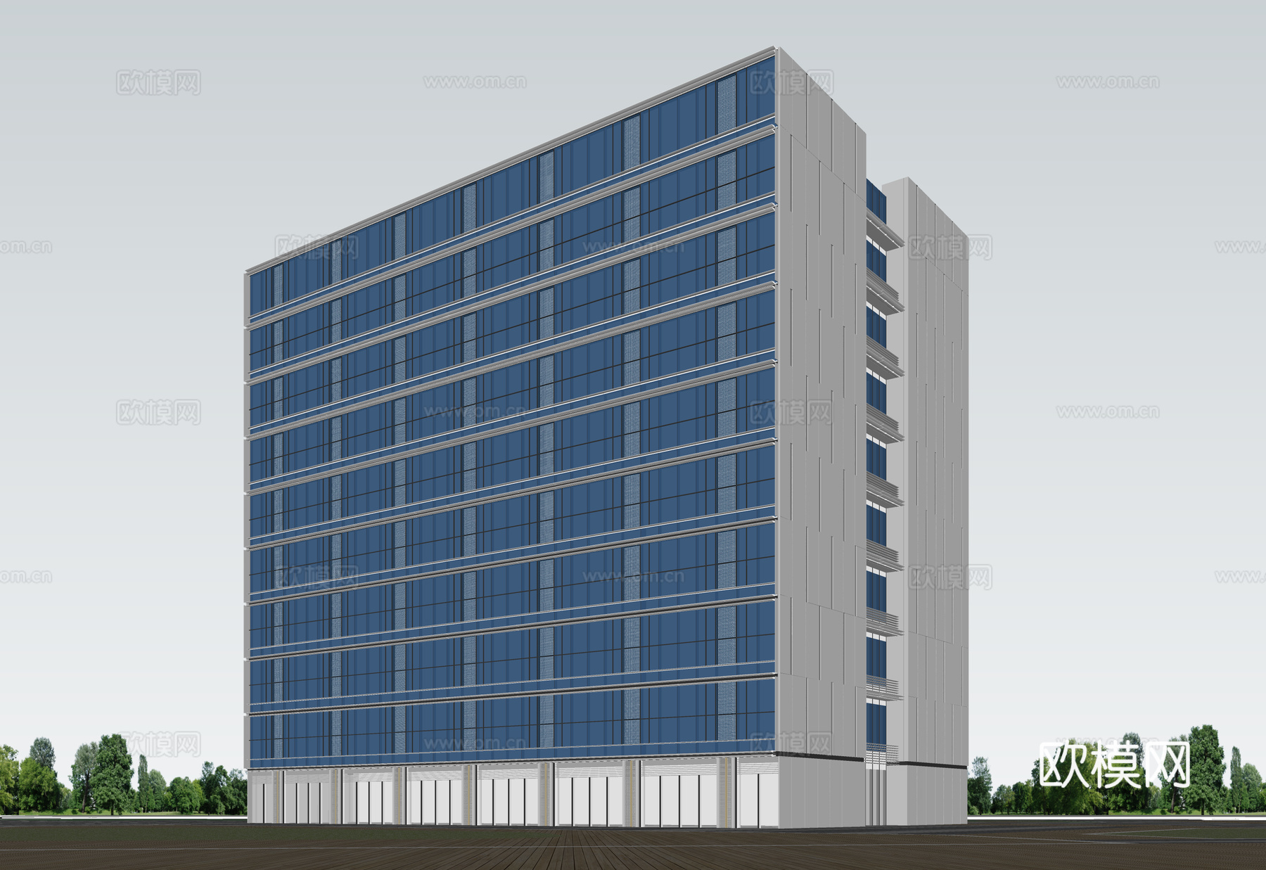 多层公寓 员工宿舍 多层办公 公寓楼 宿舍 宿舍楼su模型