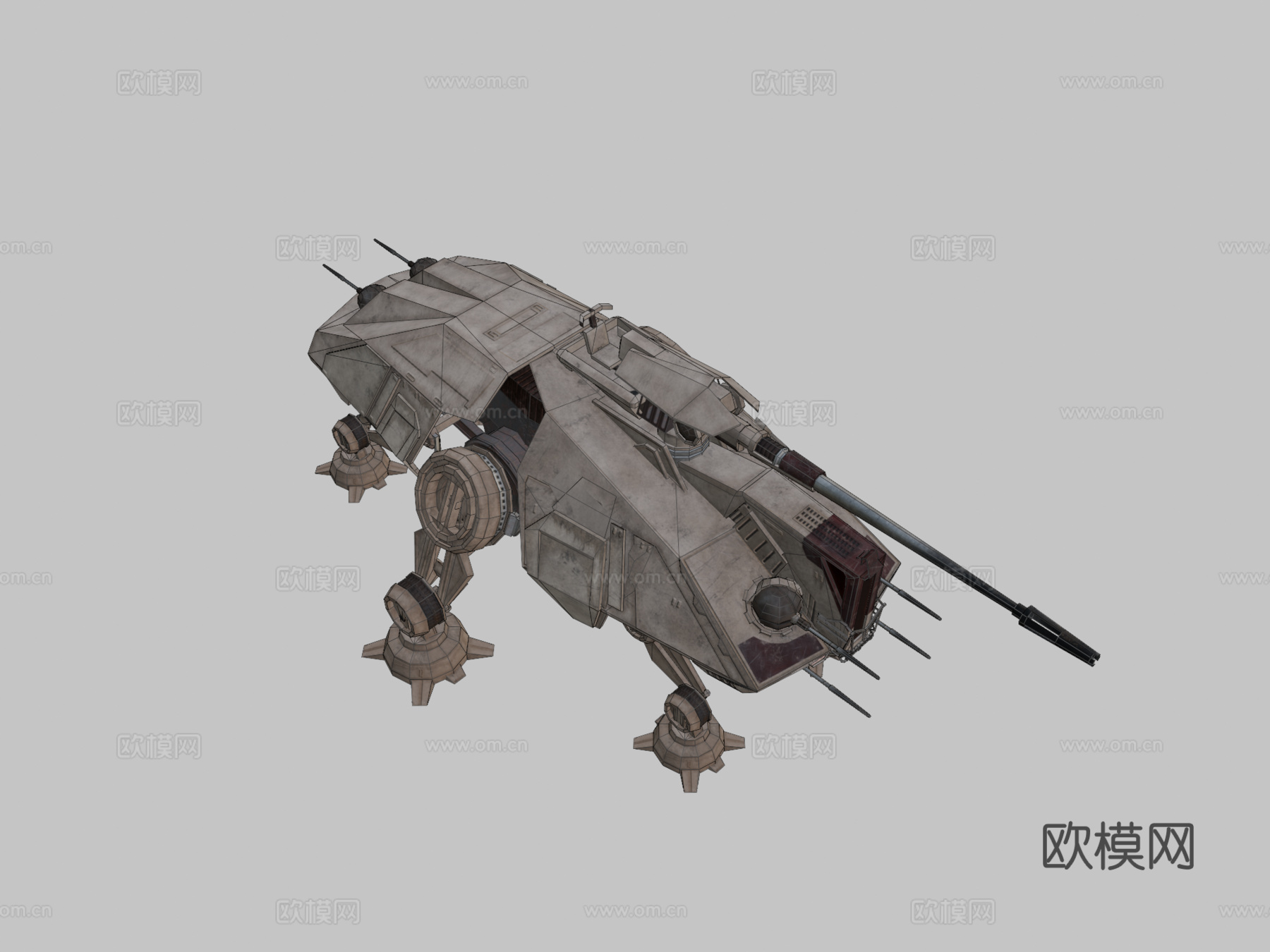 共和国 全地形战术执行者su模型