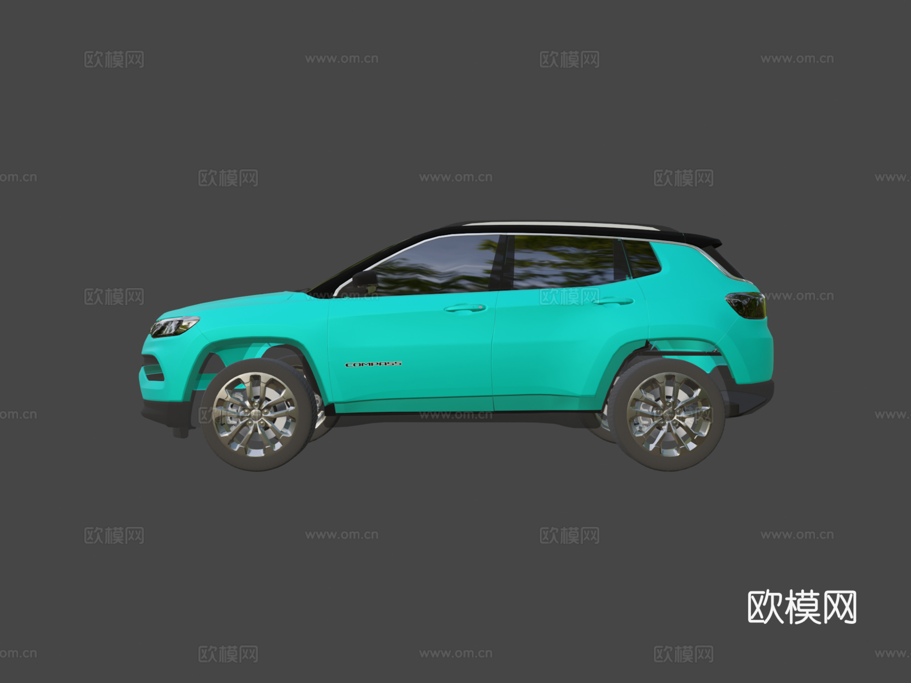 吉普 指南者 2022 低多边形su模型