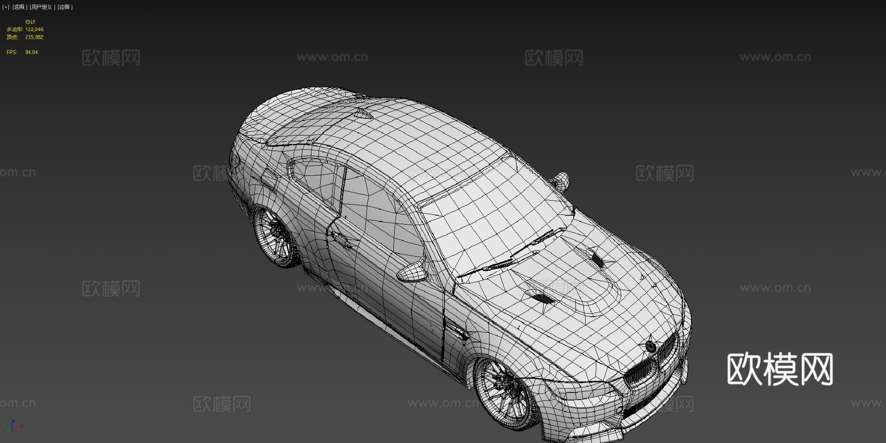宝马 M3 e92 姿态su模型