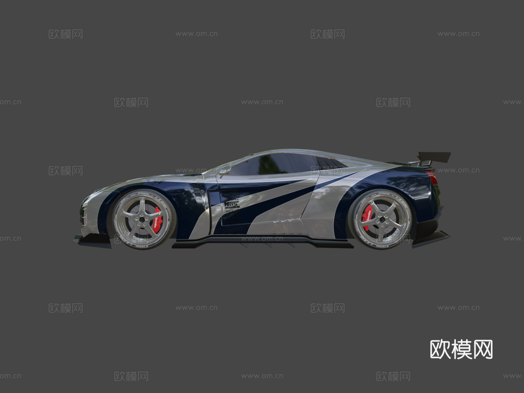 日产 GTRs  麦克斯su模型