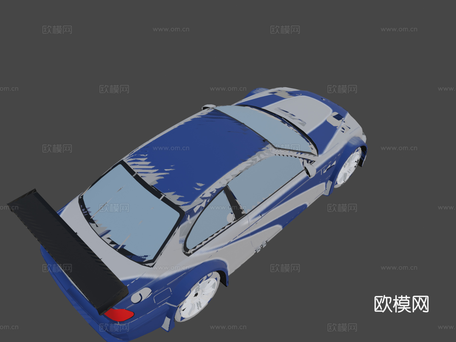 宝马 M3 GTR 剃刀su模型