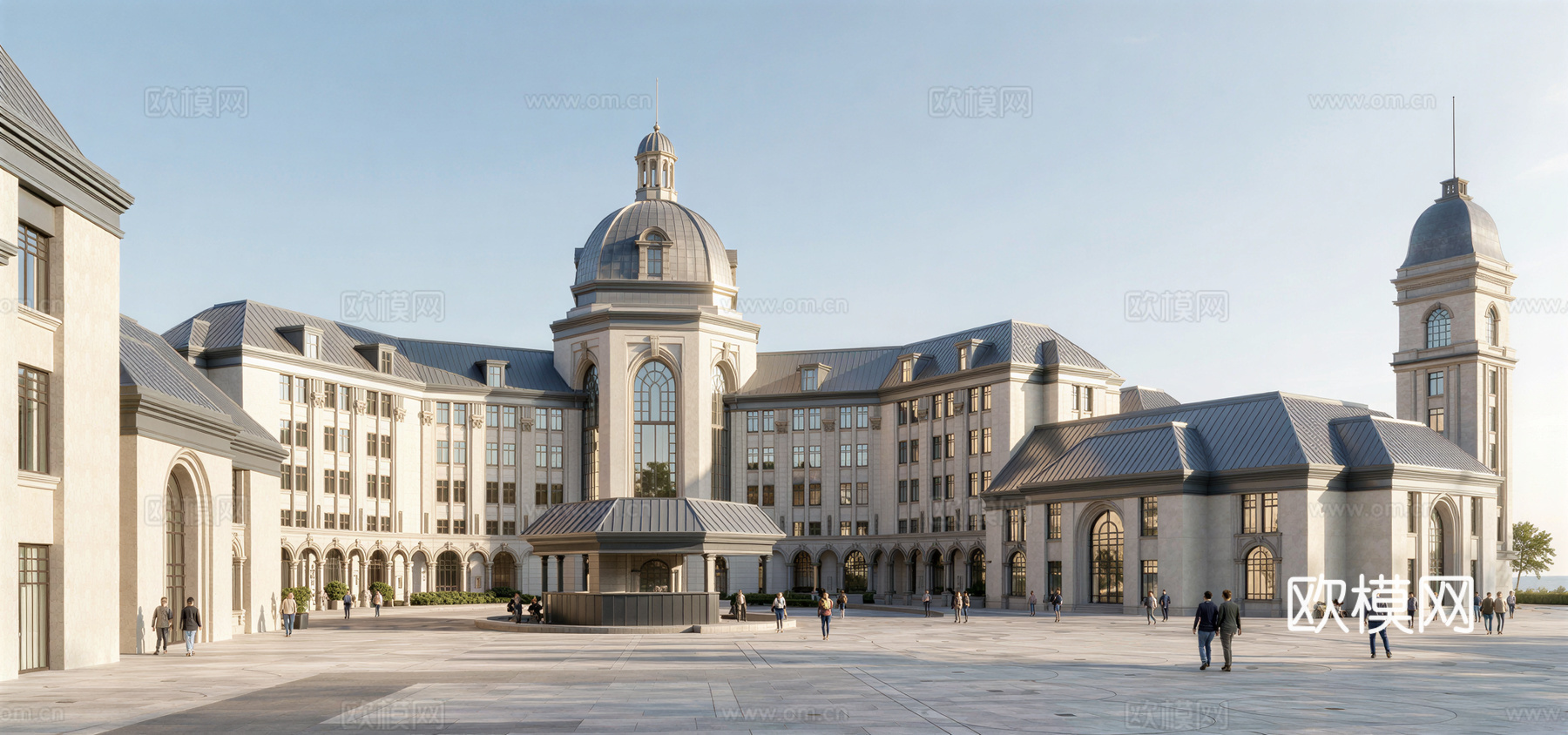 多层公寓 员工宿舍 多层办公 公寓楼 宿舍 宿舍楼su模型