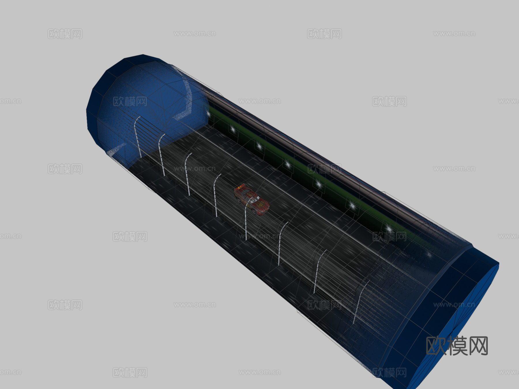 闪电麦昆在行动su模型