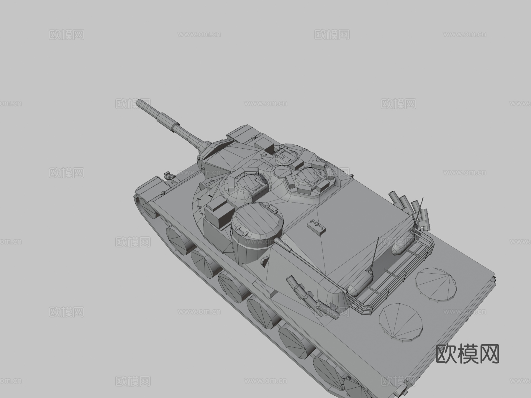 坦克世界闪电战KpfPz 70坦克su模型