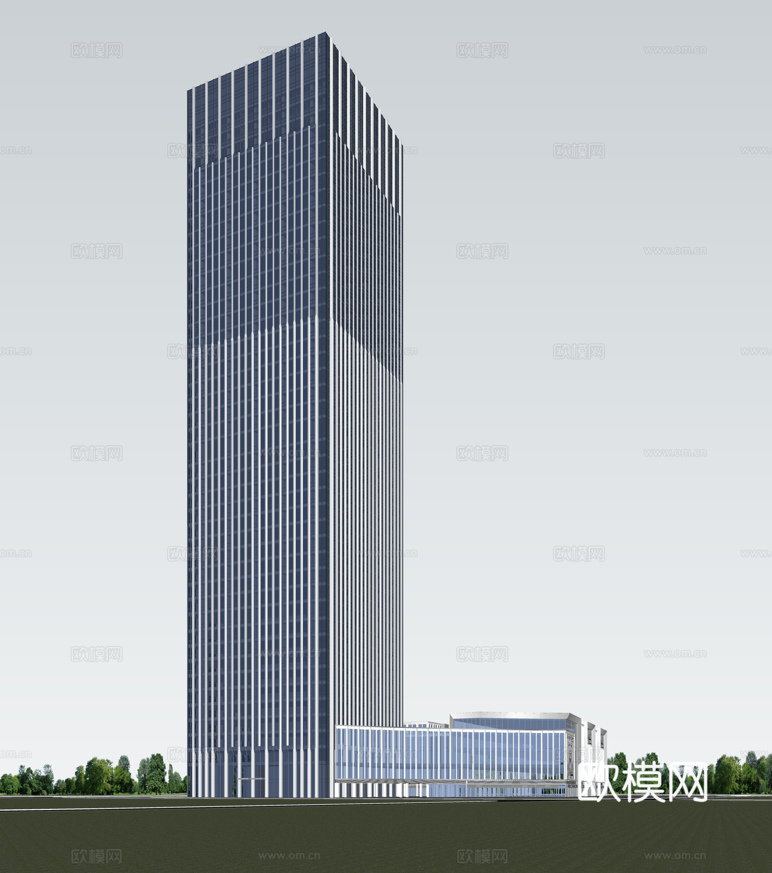 现代酒店 高层酒店 多层酒店 旅馆 酒店建筑su模型