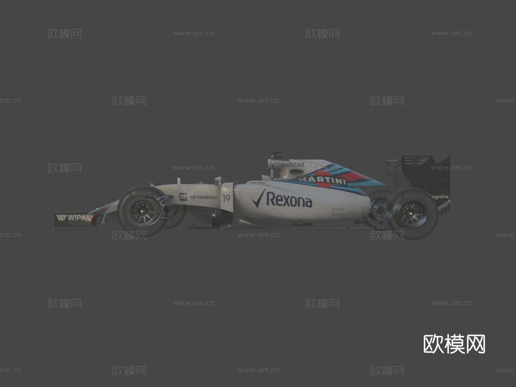 F1 威廉姆斯 FW38B 2016su模型