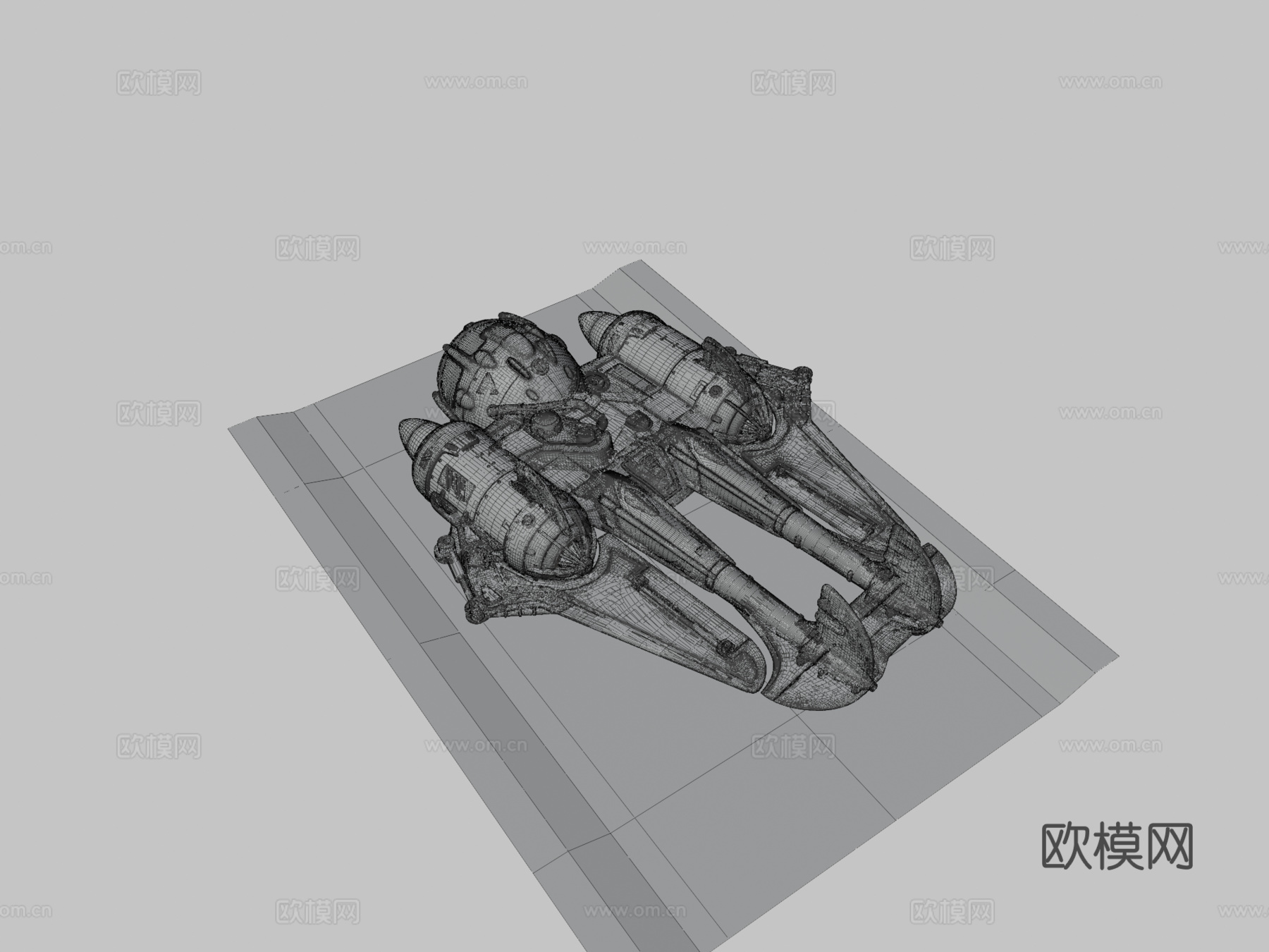 太空船 BBsu模型