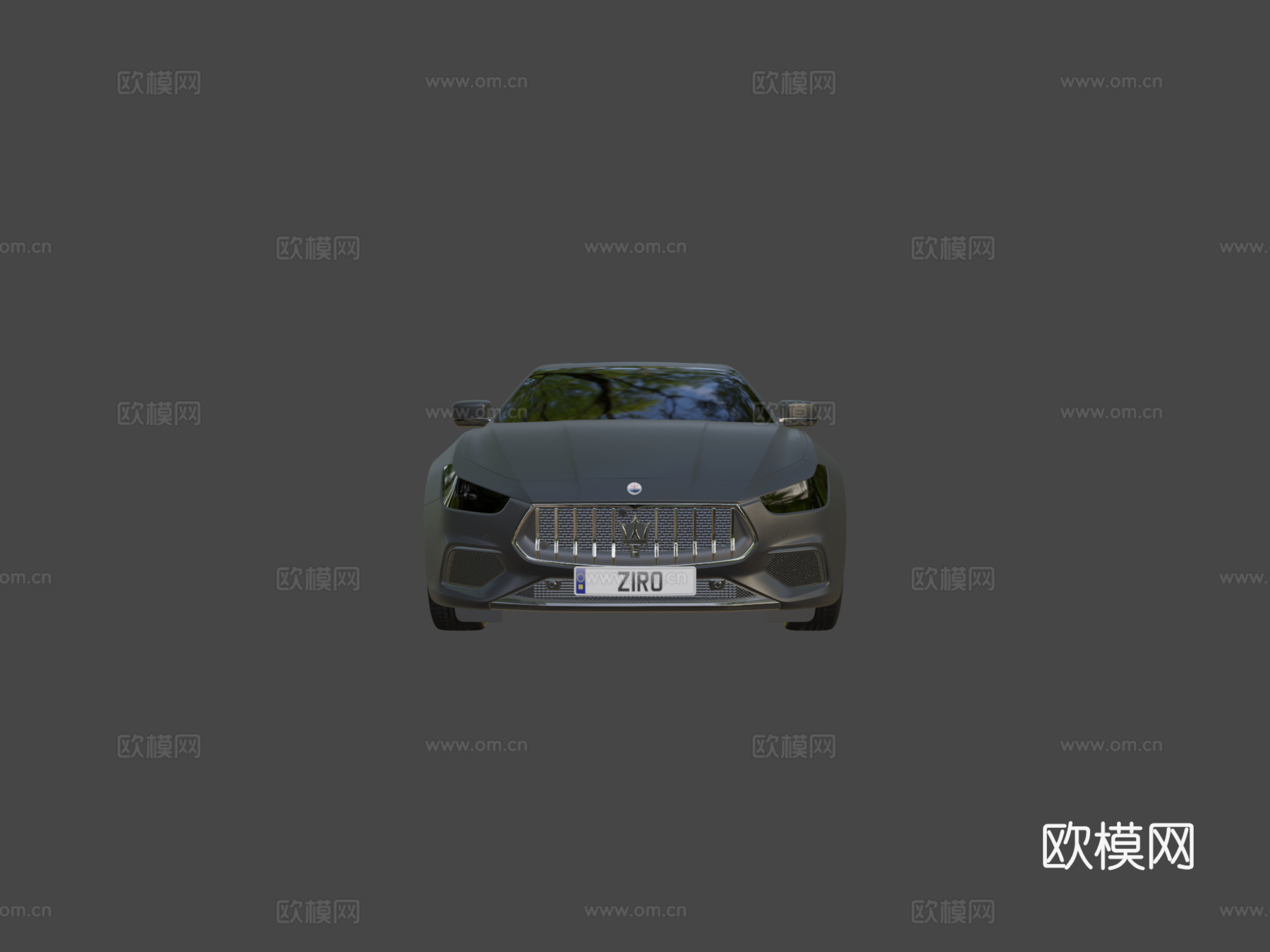 玛莎拉蒂吉卜力混合动力su模型