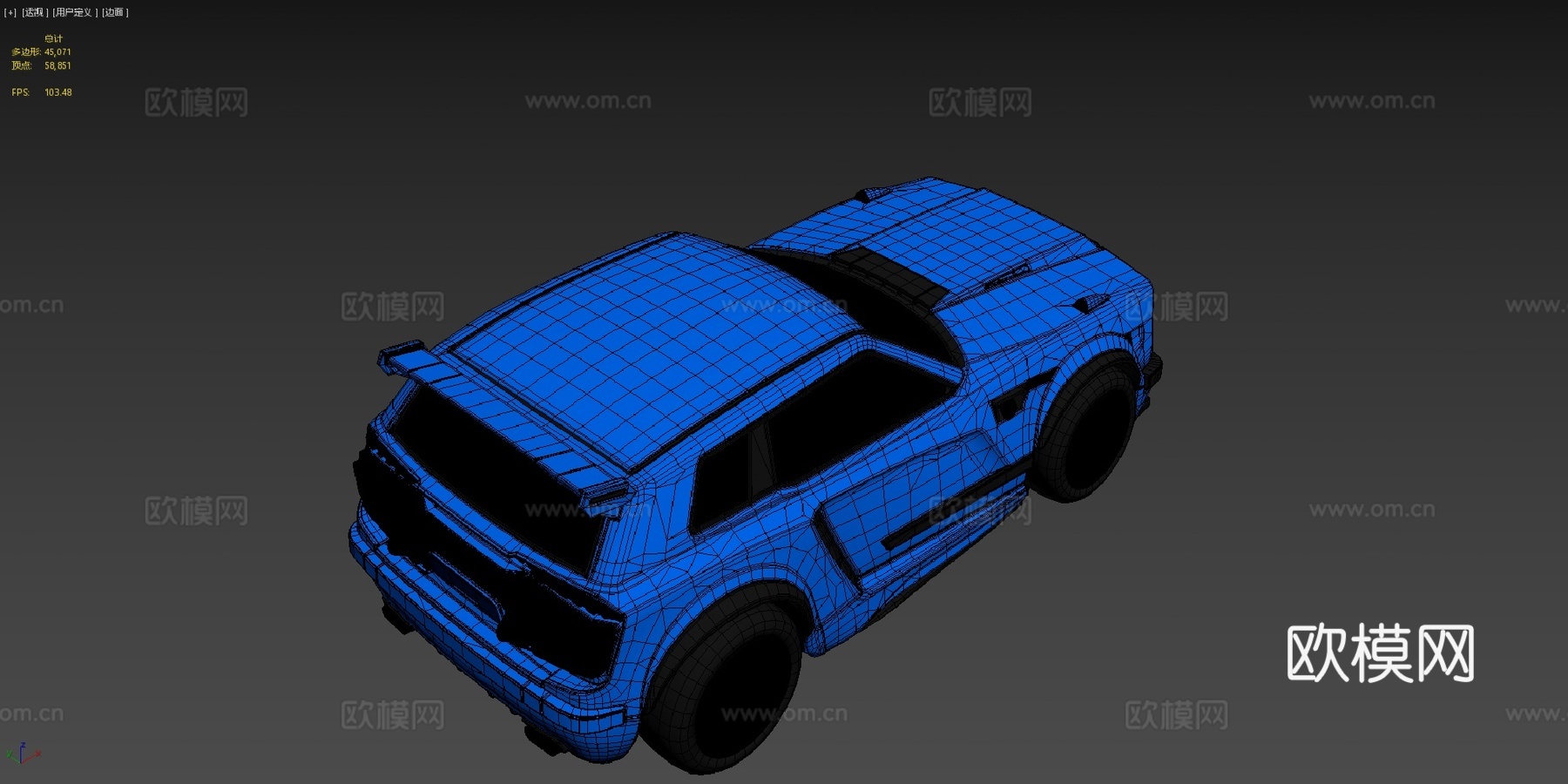 芬尼克火箭联盟车su模型