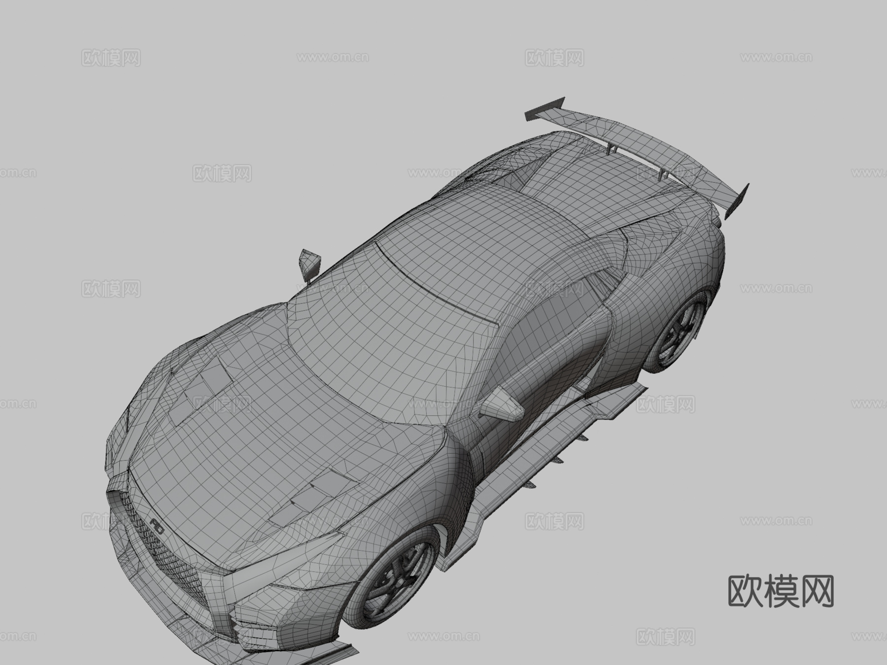日产 GTRs  麦克斯su模型