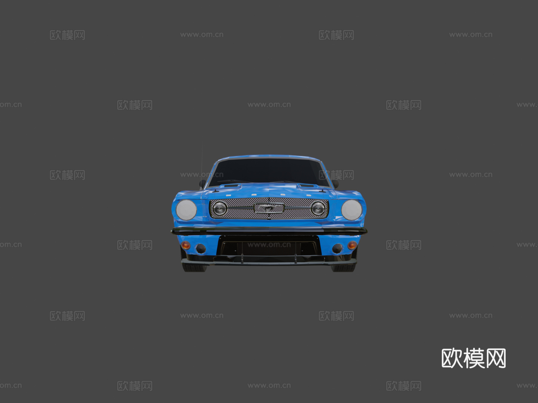 福特 野马su模型