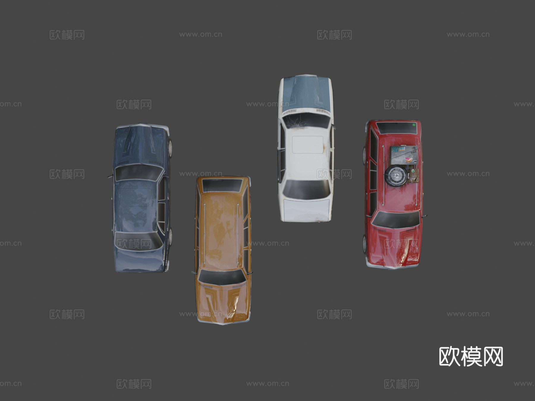 梅赛德斯奔驰 W123su模型