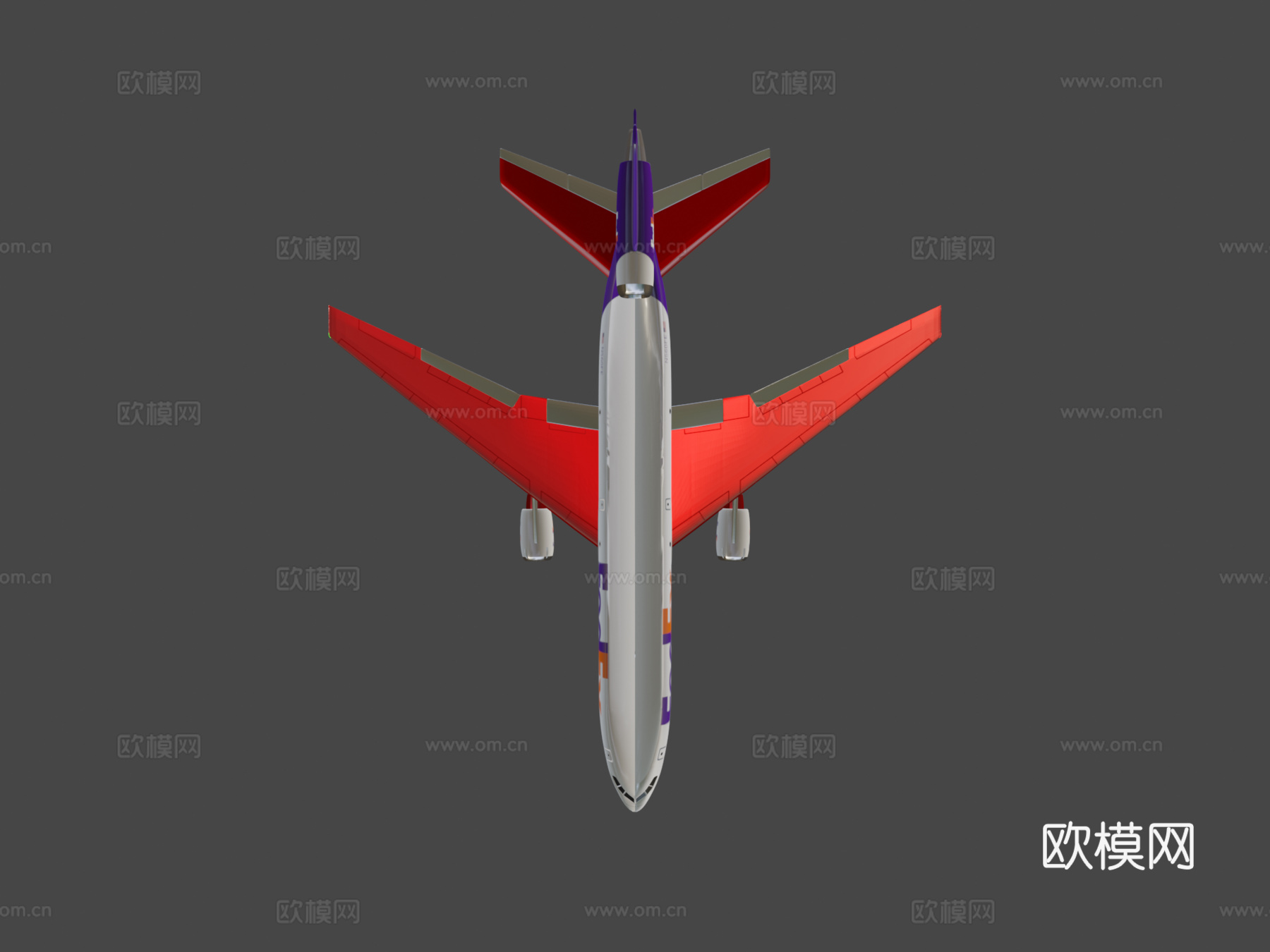 DC1030 联邦快递su模型