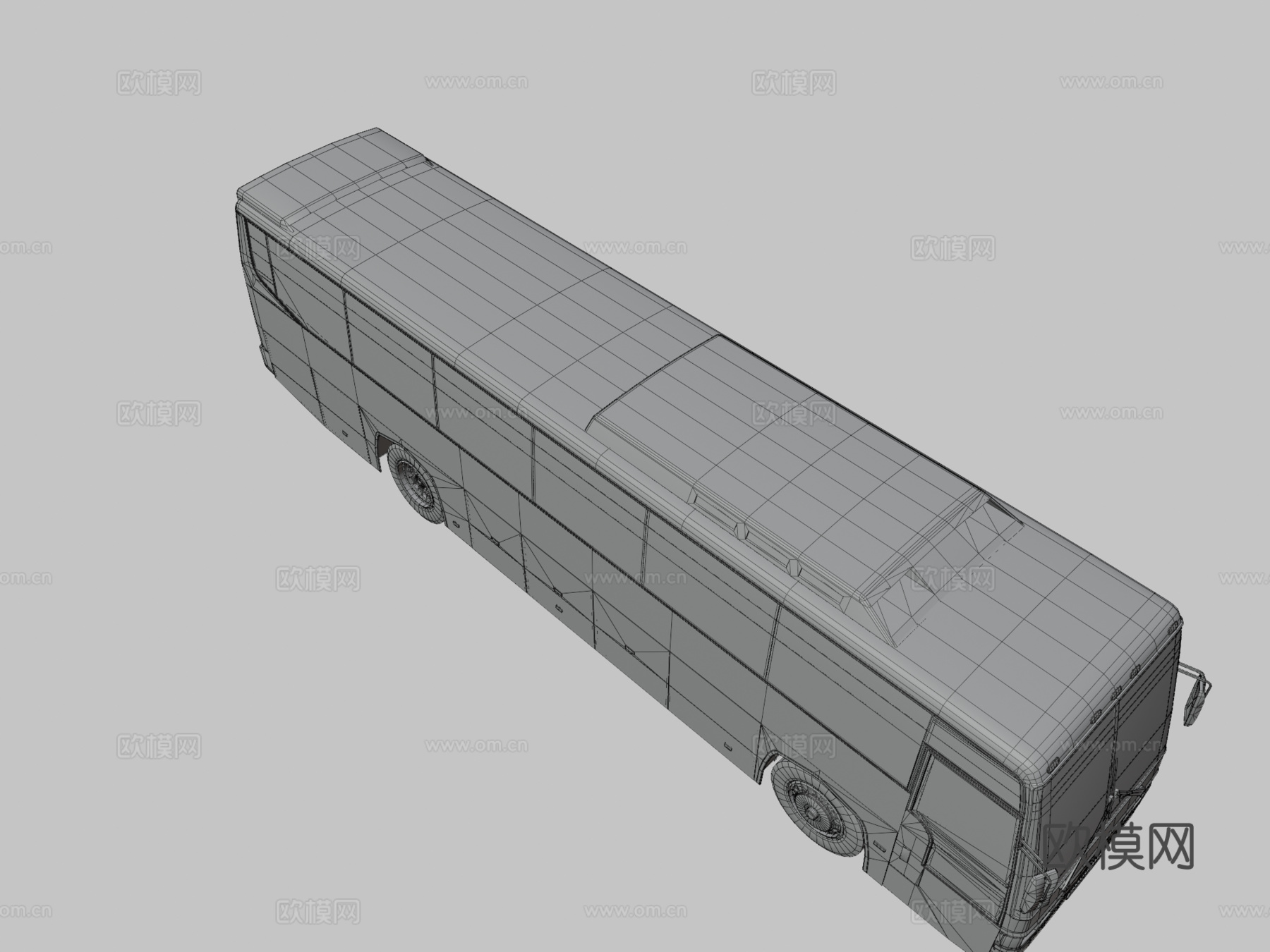 双龙 Transtar 巴士su模型