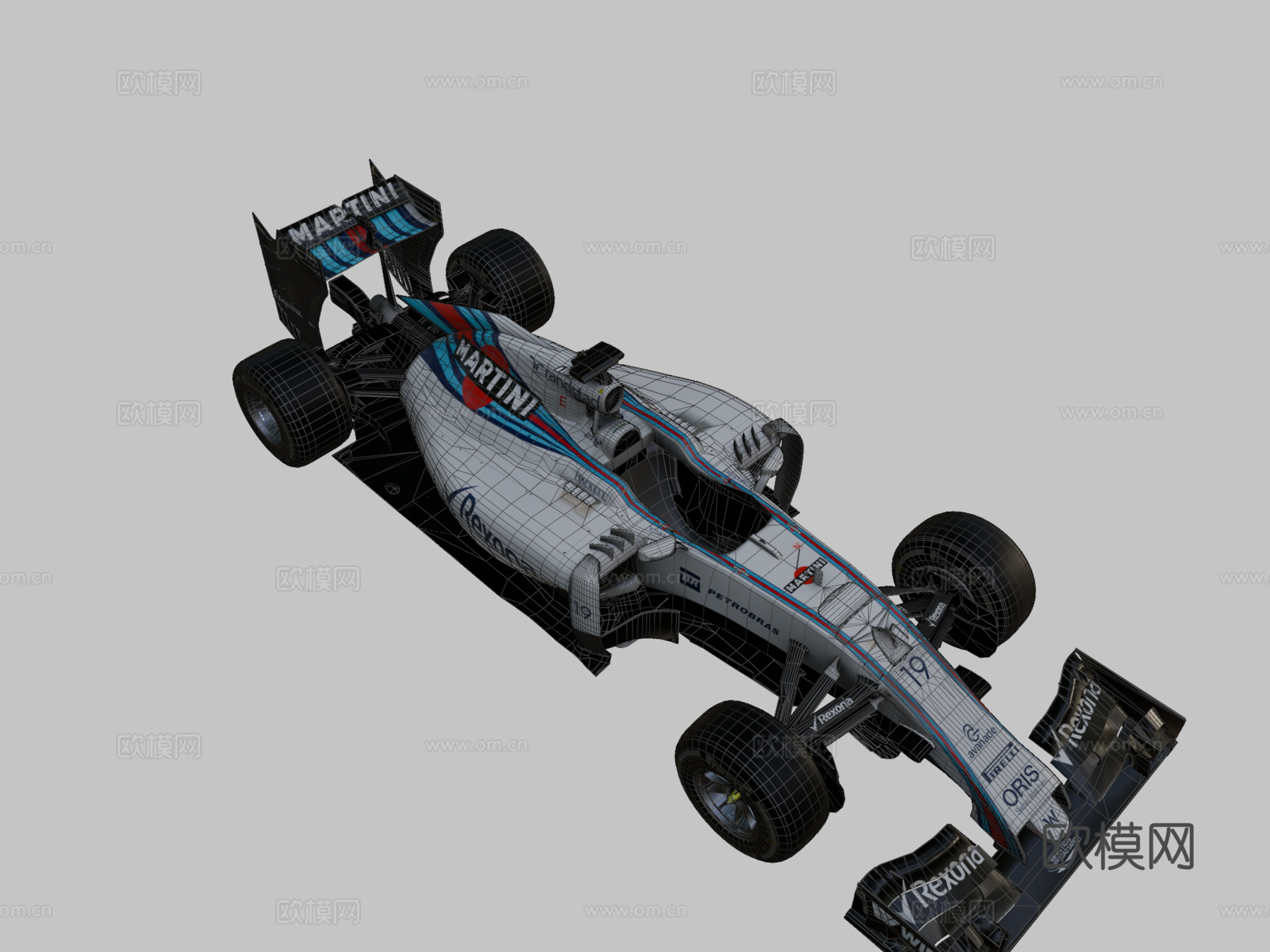 F1 威廉姆斯 FW38B 2016su模型
