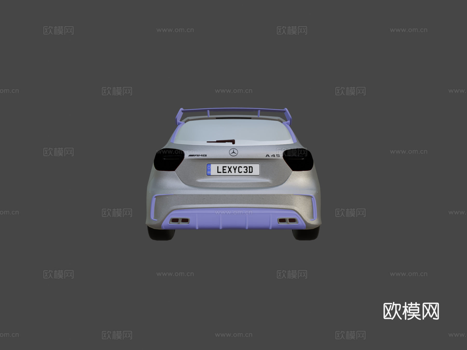 梅赛德斯奔驰A45 AMG 2018su模型