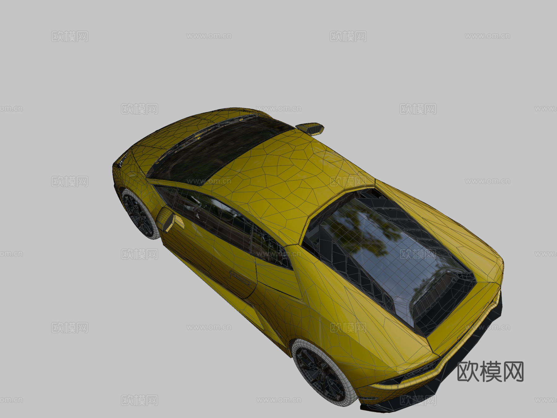 兰博基尼 飓风su模型