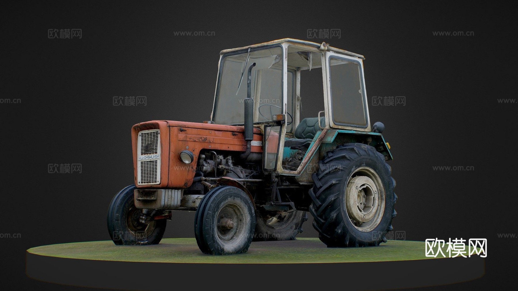 乌尔苏斯 C360 拖拉机su模型