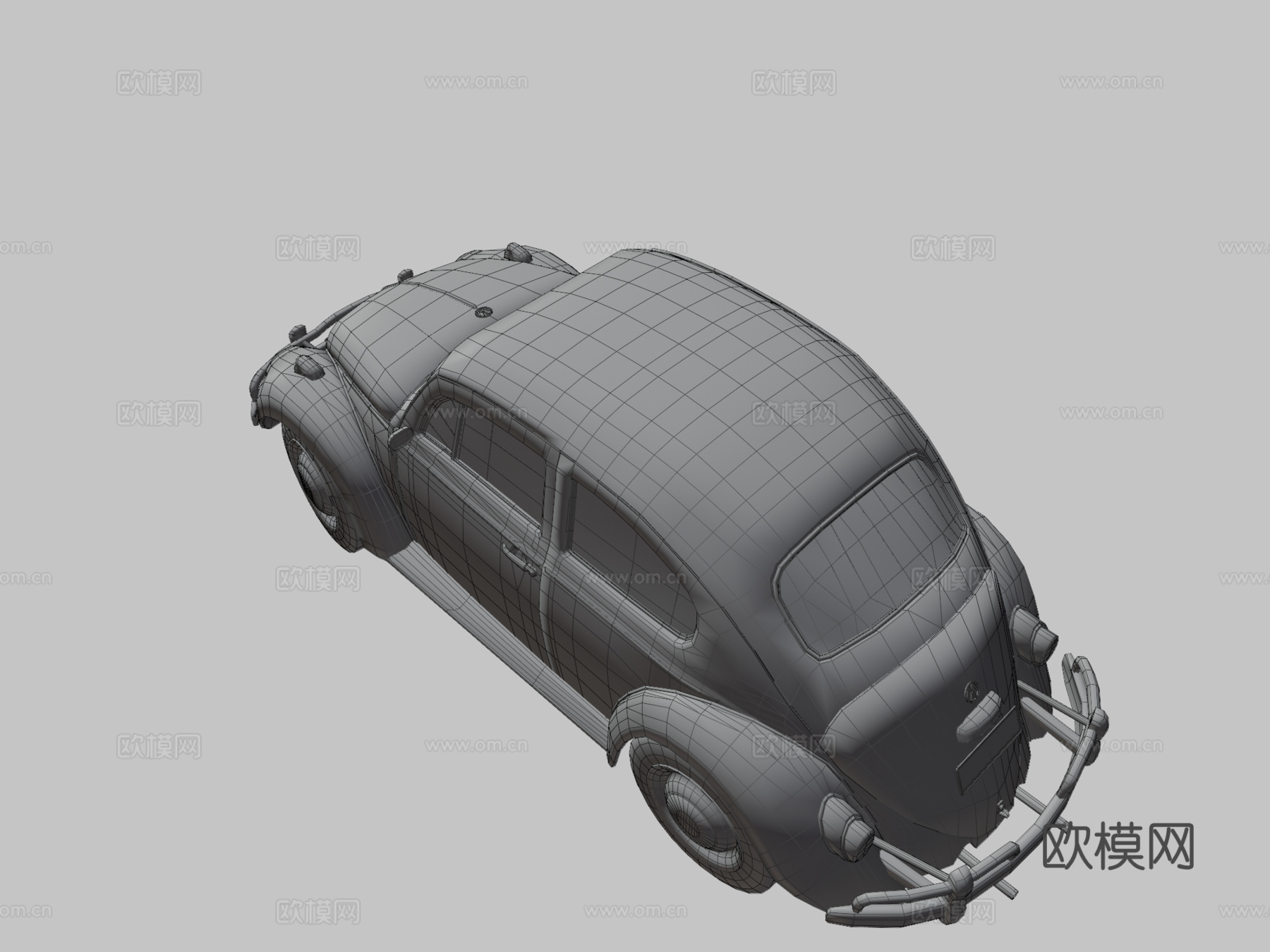 甲壳虫福斯卡su模型