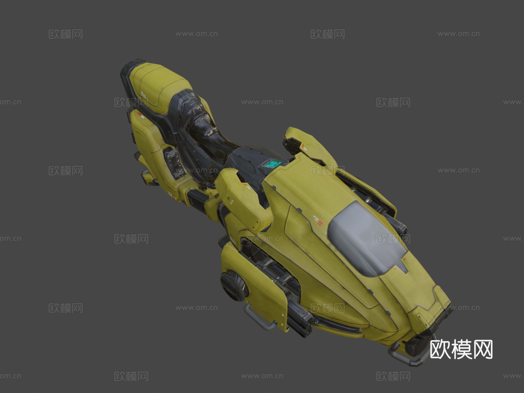 悬浮自行车su模型