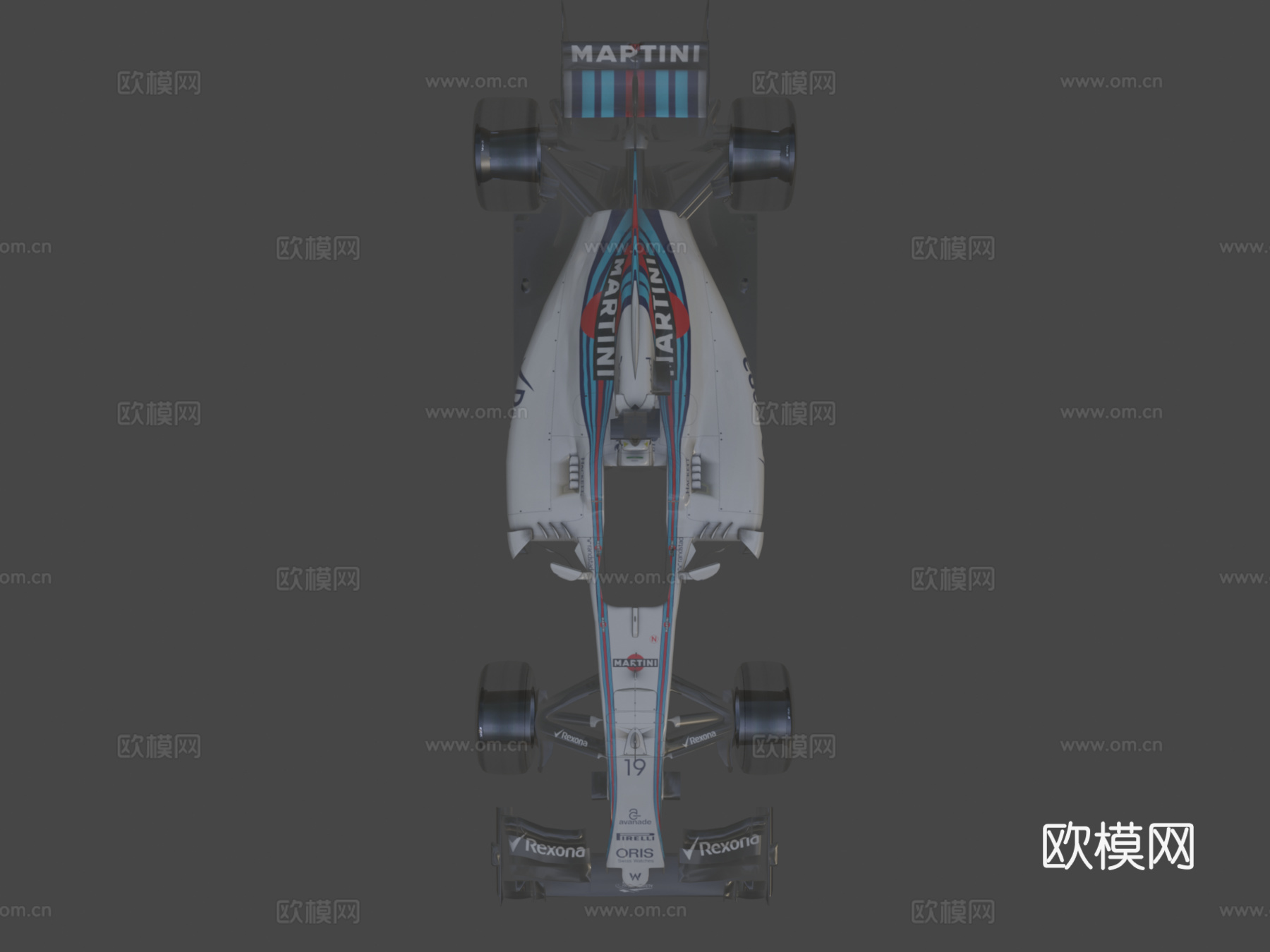 F1 威廉姆斯 FW38B 2016su模型