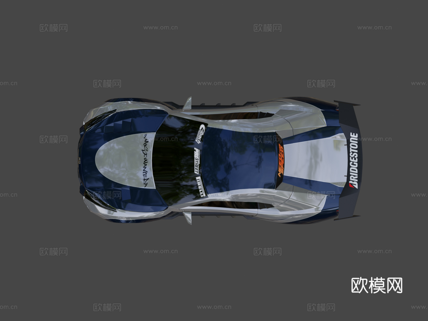 日产 GTRs  麦克斯su模型