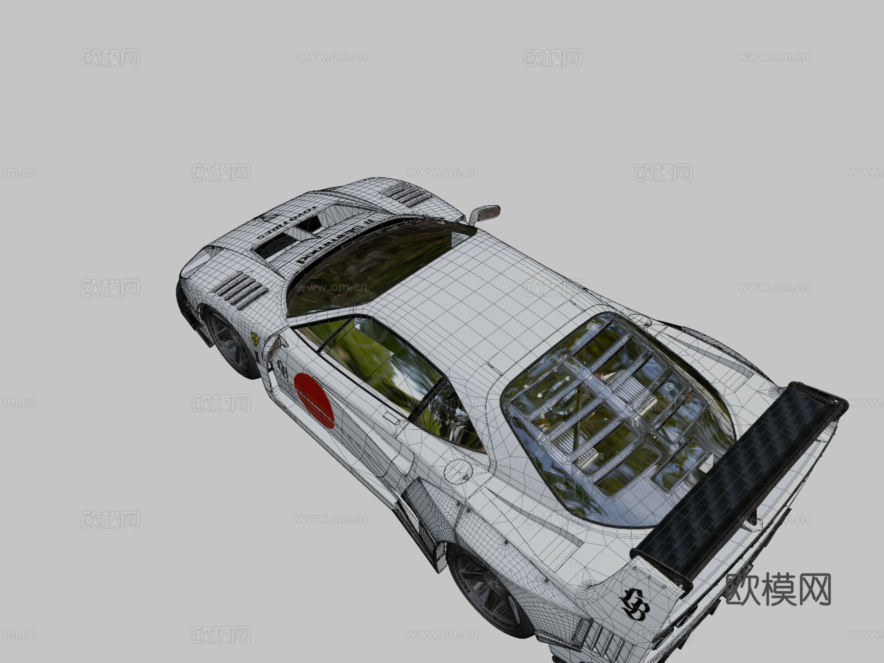 LBWORKS 法拉利 F40su模型