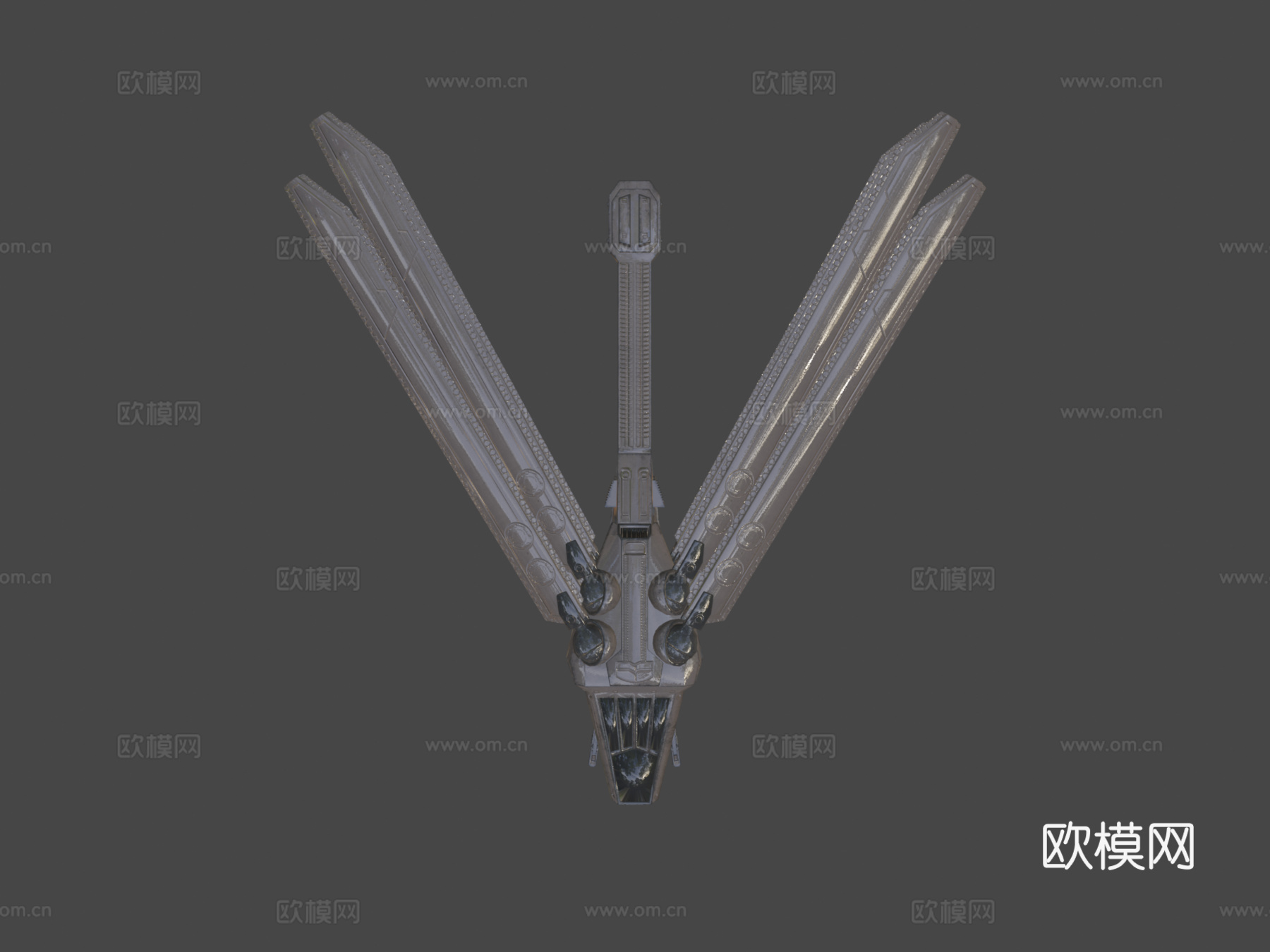 沙丘 扑翼机su模型