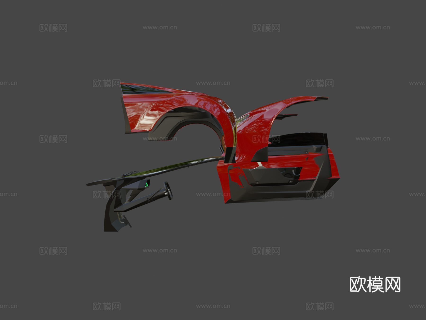 概念车 004  公共领域su模型