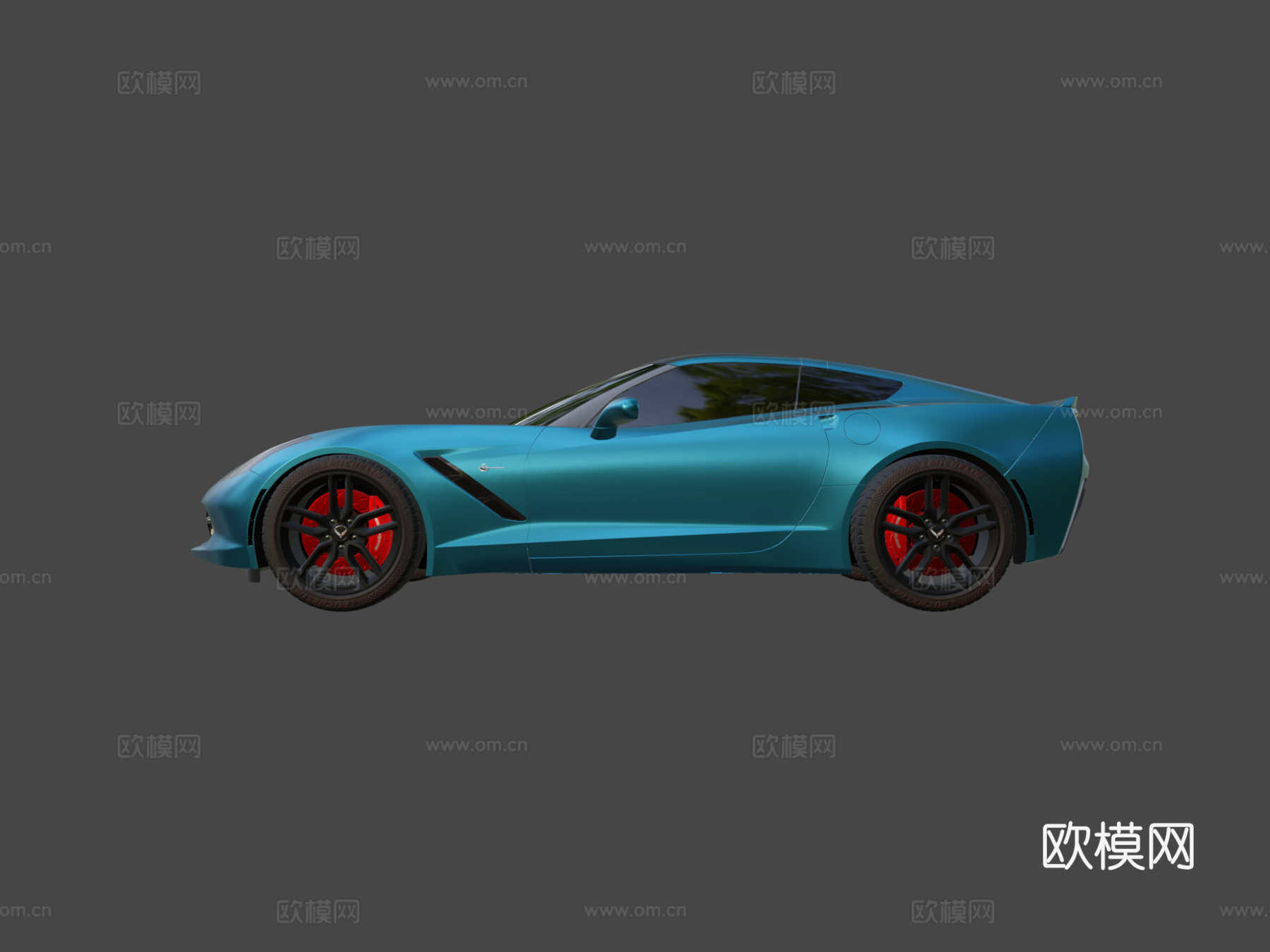 雪佛兰克尔维特su模型