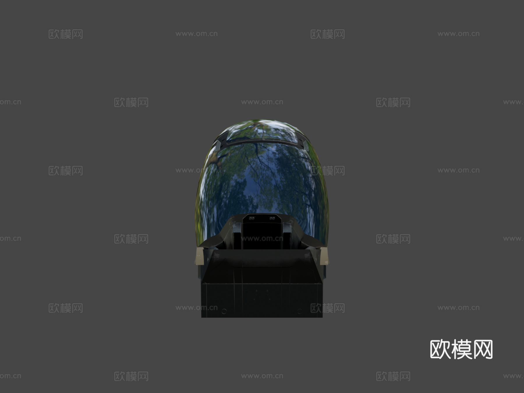 太空战斗机 驾驶舱su模型