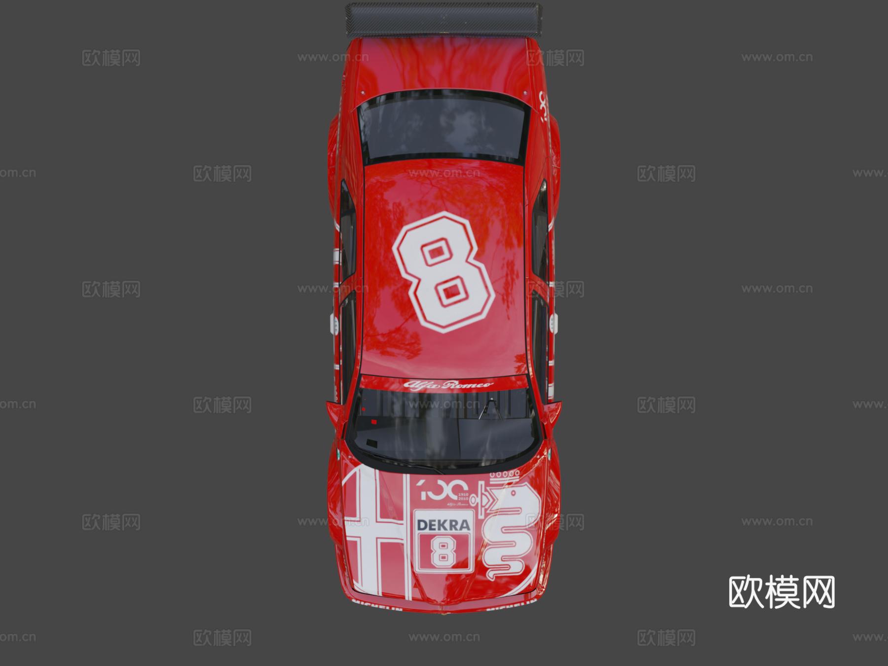 AC  阿尔法罗密欧 155 V6 TIsu模型