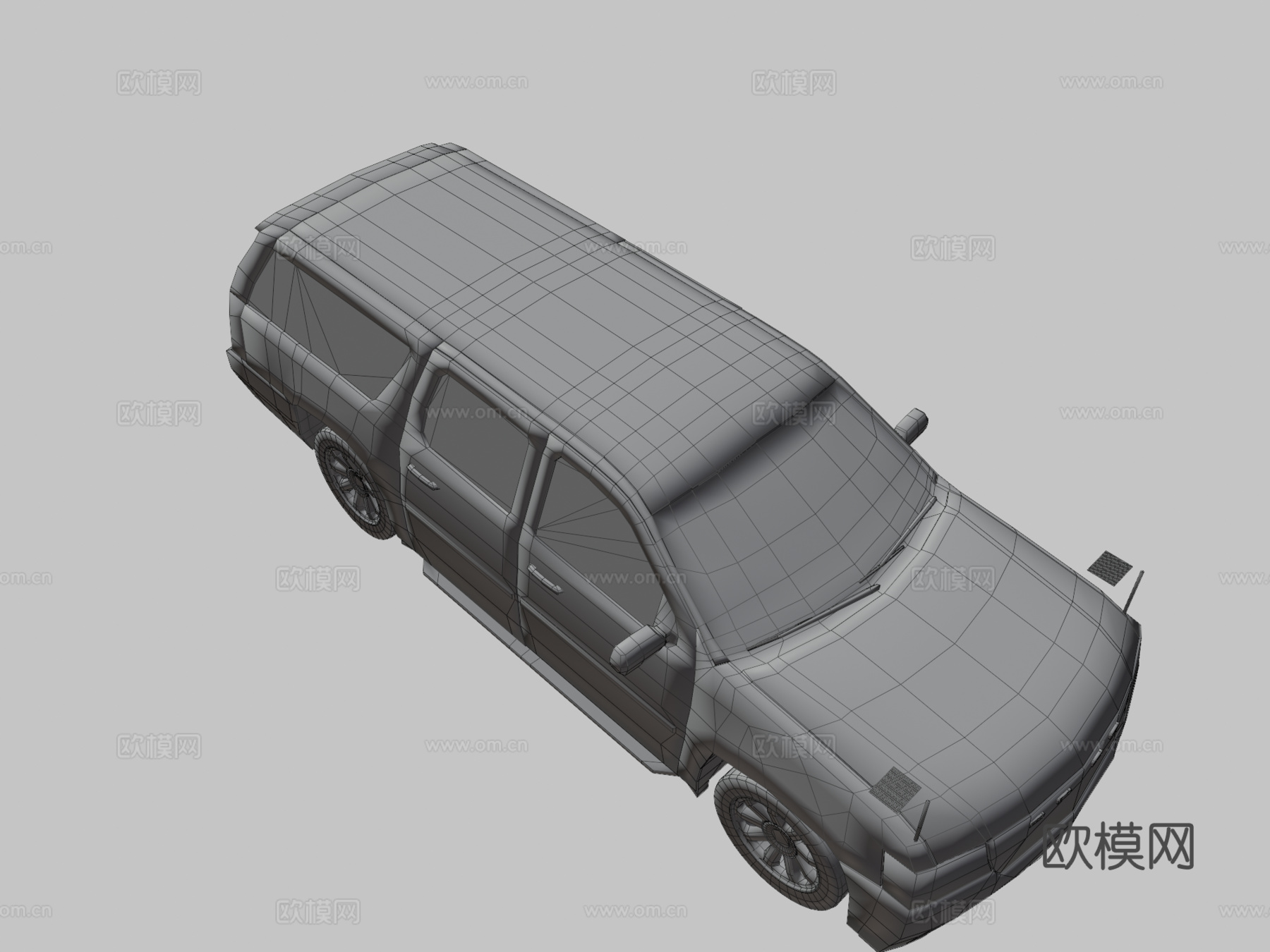 GMC 育空 XL 总统国事用车su模型