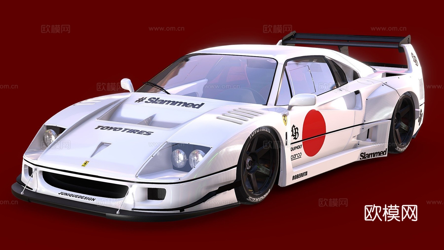 LBWORKS 法拉利 F40su模型