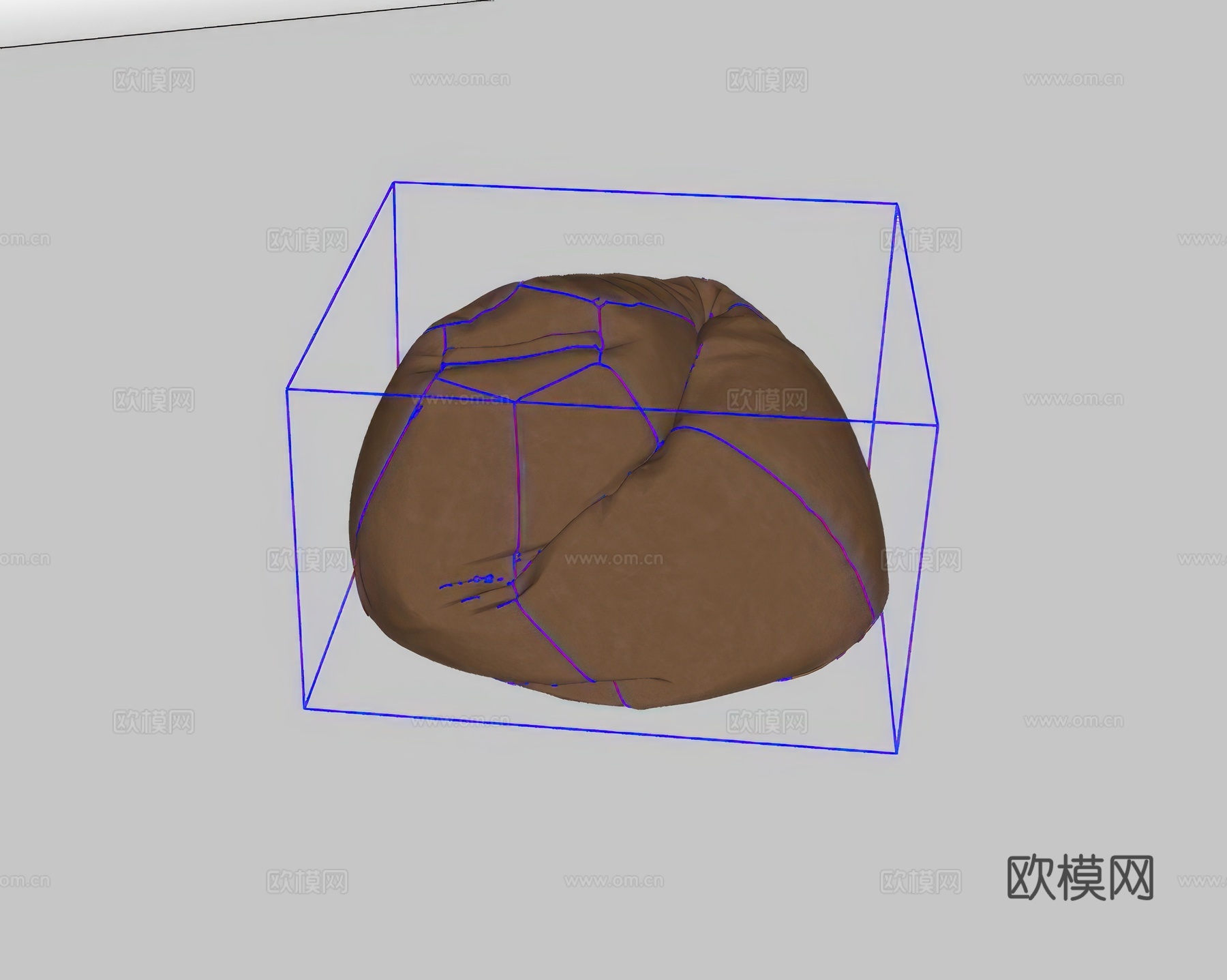 懒人沙发su模型
