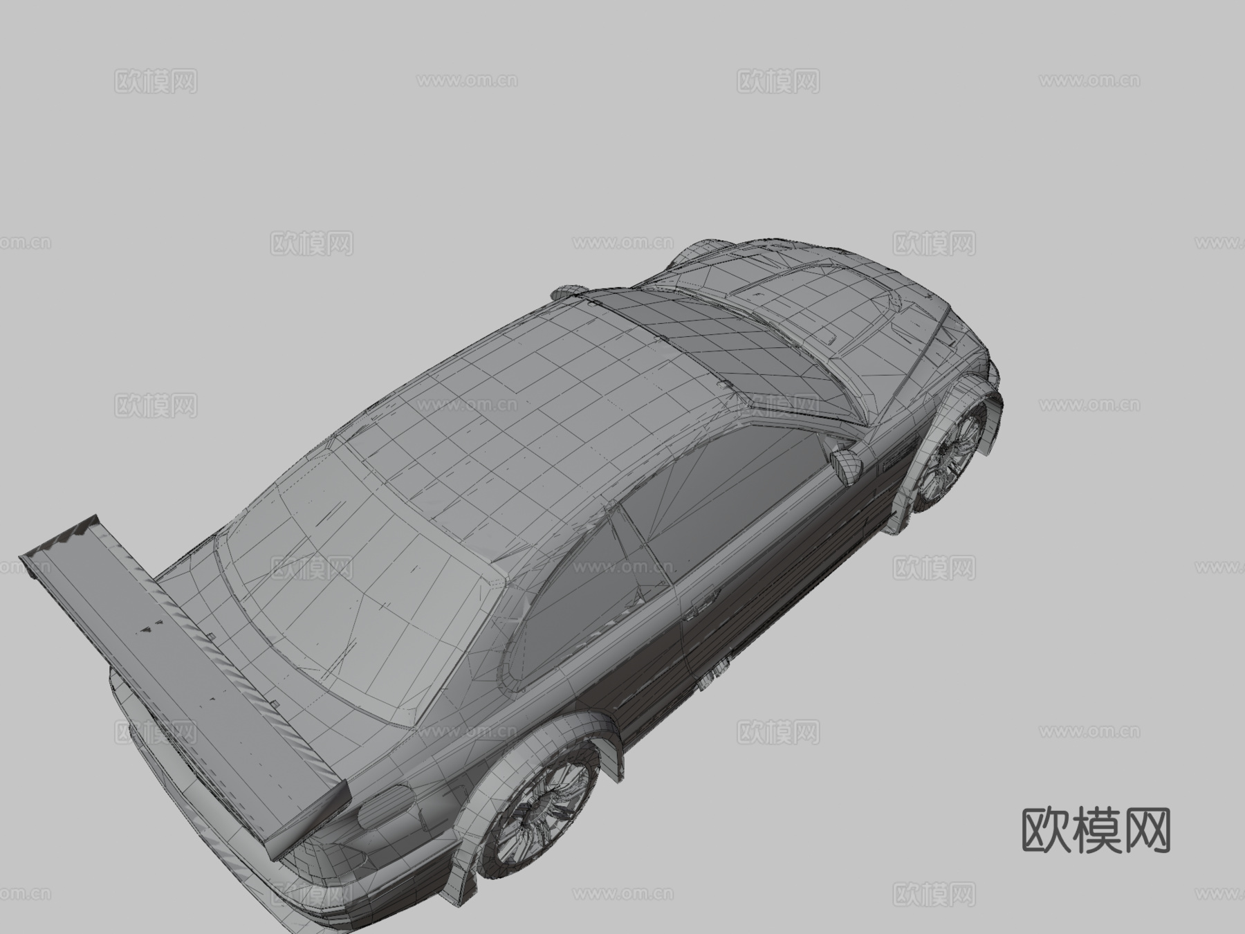 宝马 M3 GTR 剃刀su模型