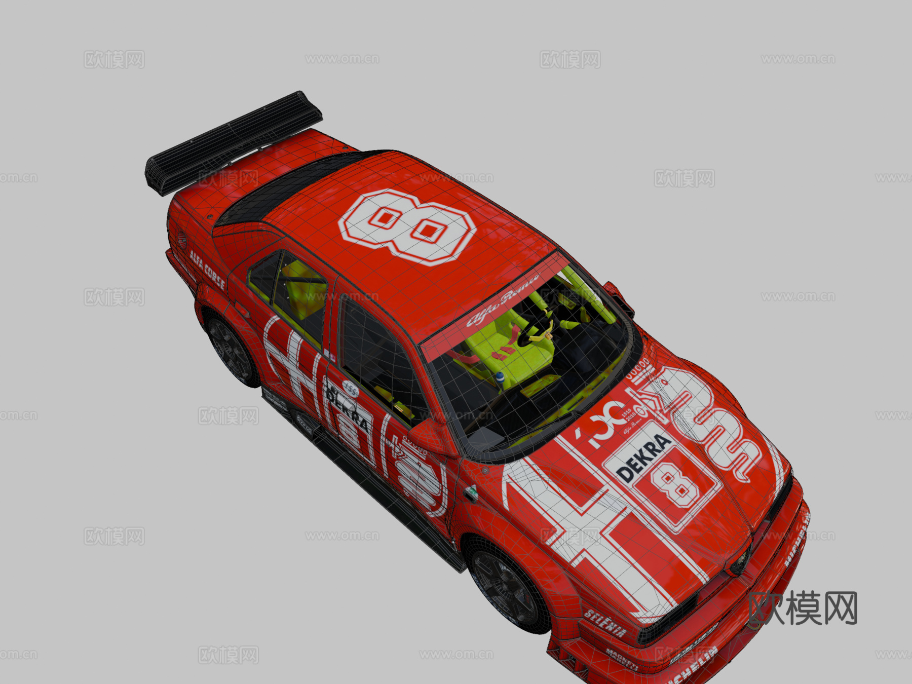 AC  阿尔法罗密欧 155 V6 TIsu模型