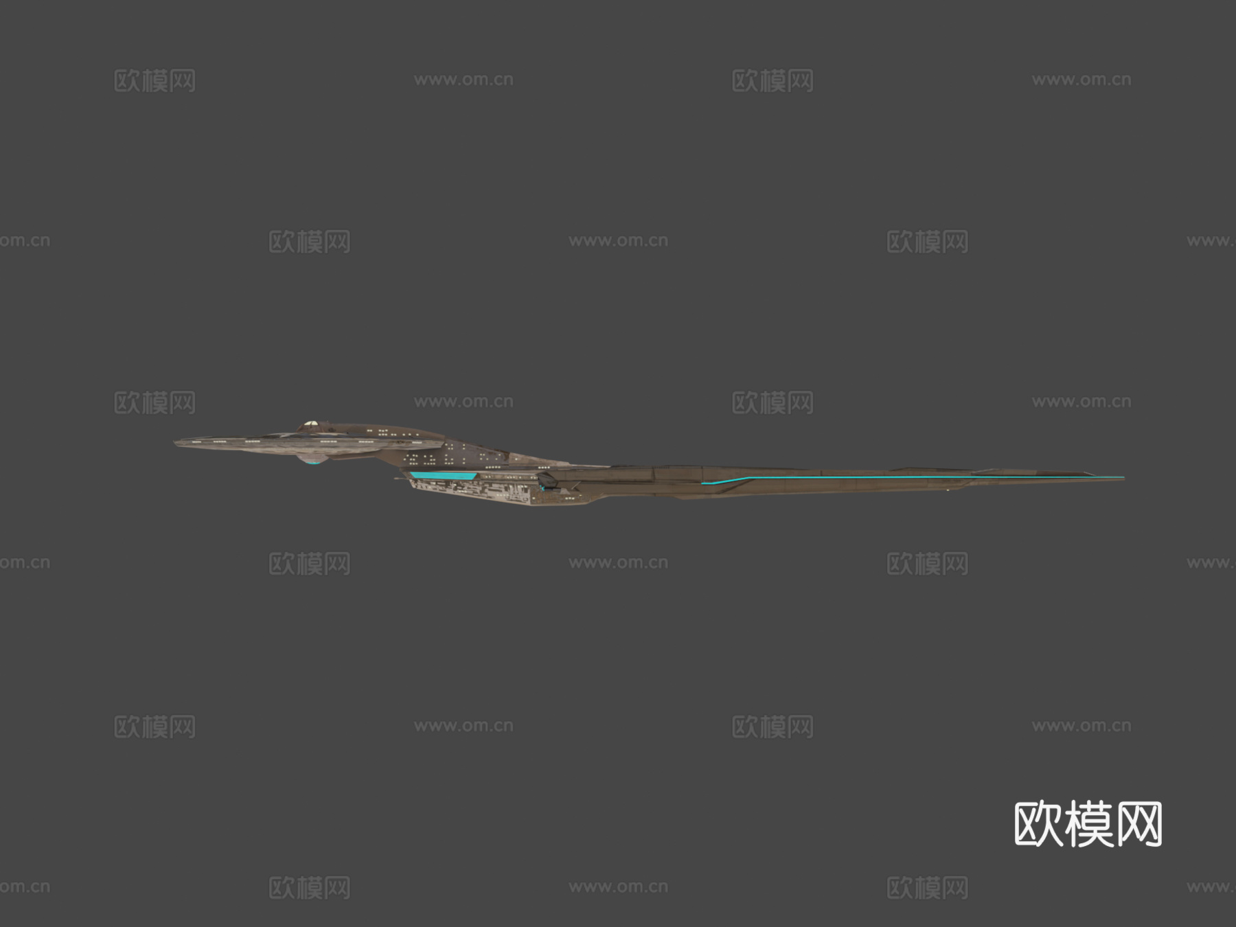 星际迷航  美国星舰 发现号su模型