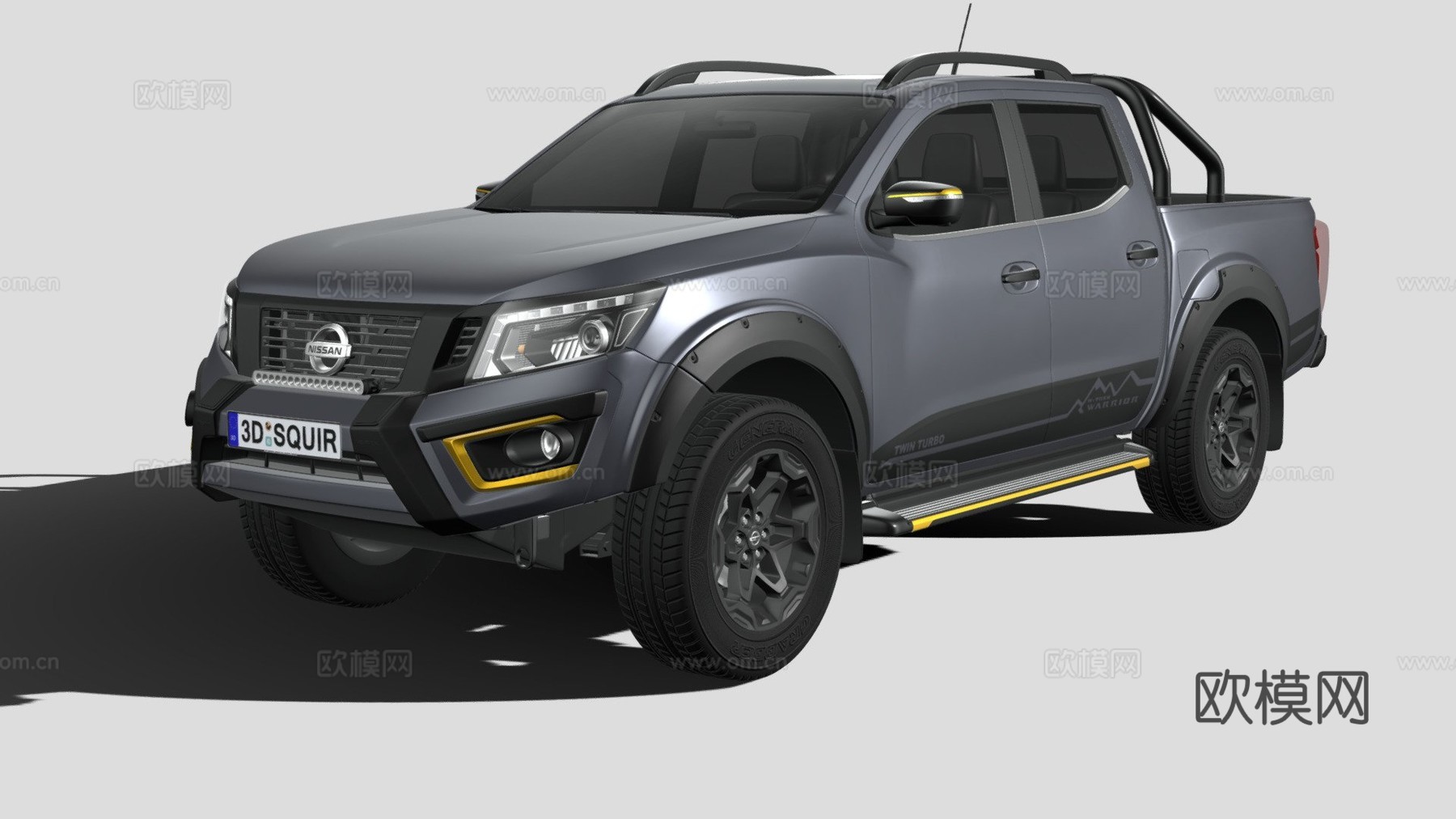 日产 纳瓦拉 N特雷克 勇士 2020su模型