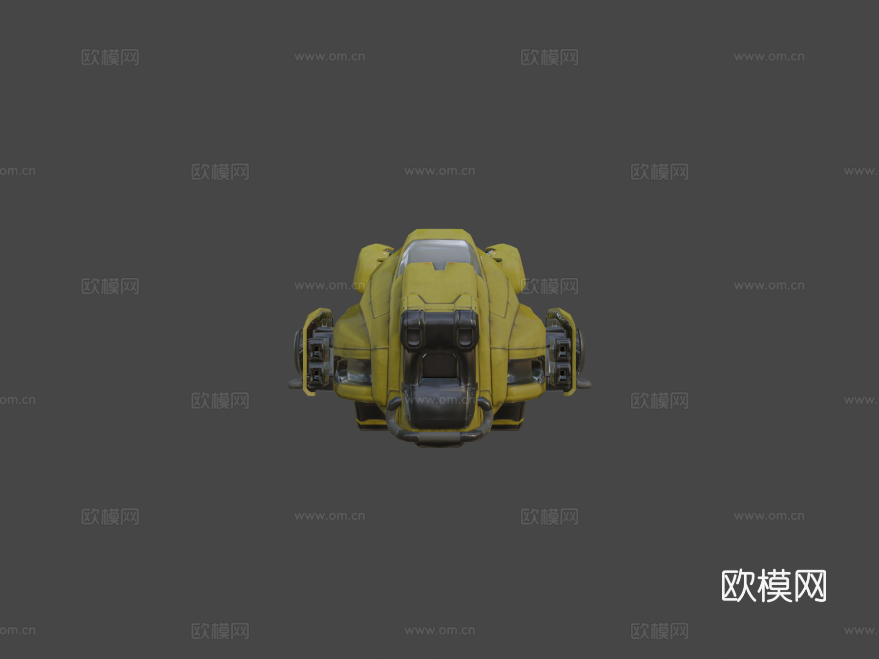 悬浮自行车su模型