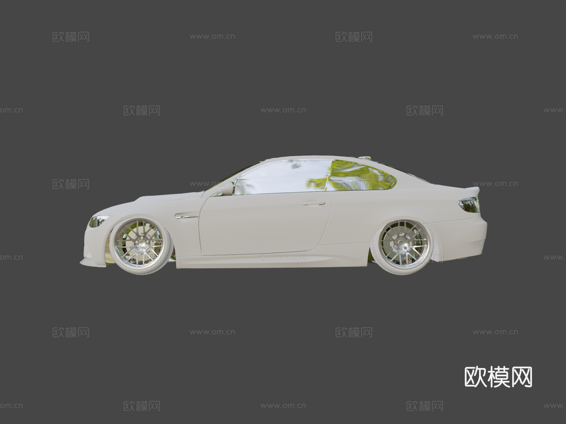 宝马 M3 e92 姿态su模型