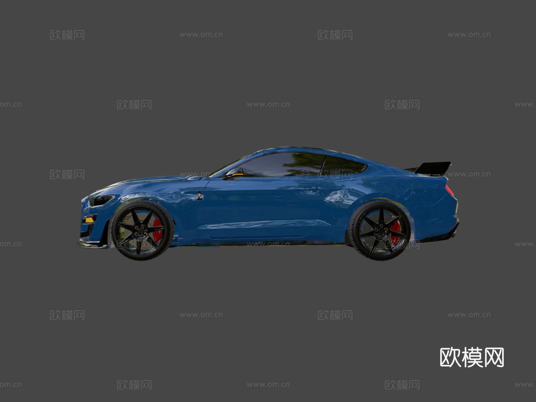 福特野马谢尔比GT500su模型