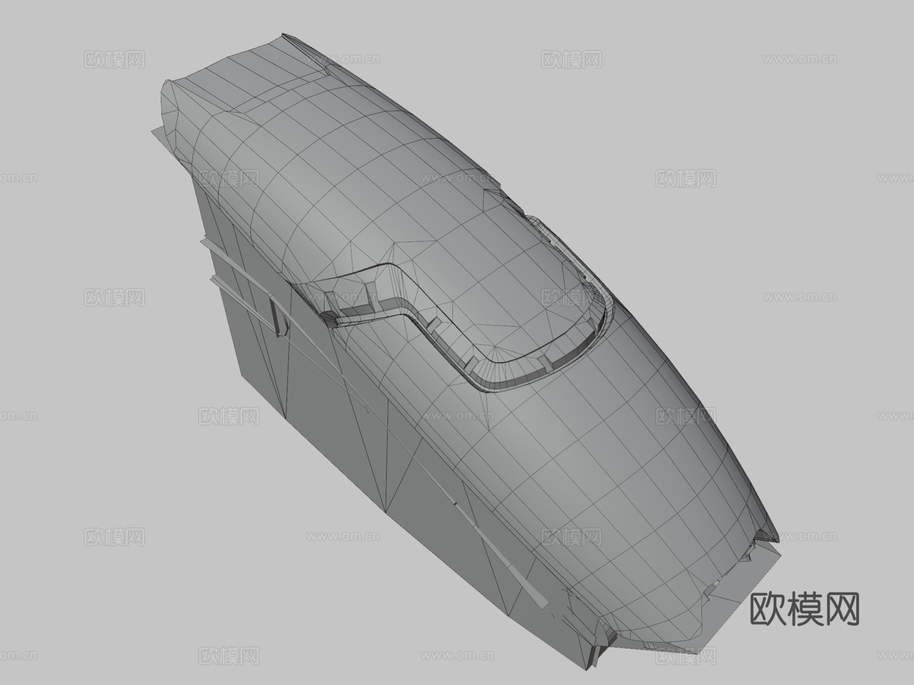 太空战斗机 驾驶舱su模型