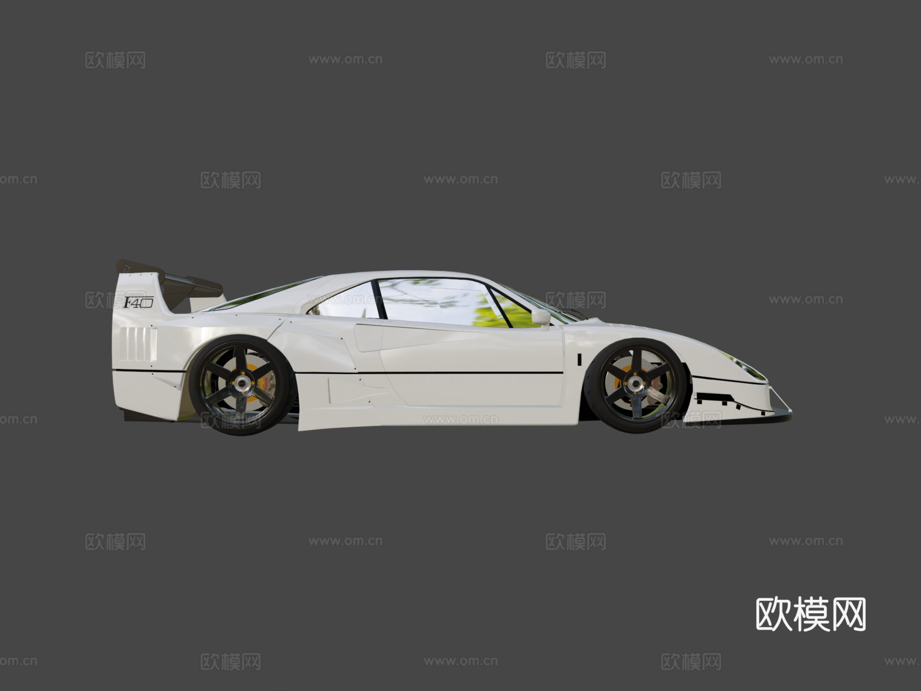 LBWORKS 法拉利 F40su模型