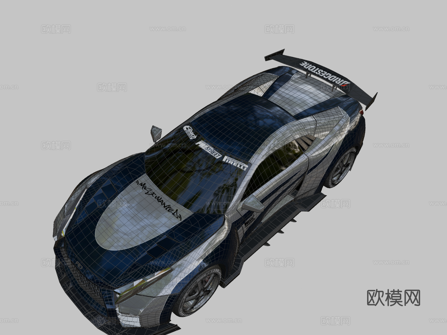 日产 GTRs  麦克斯su模型