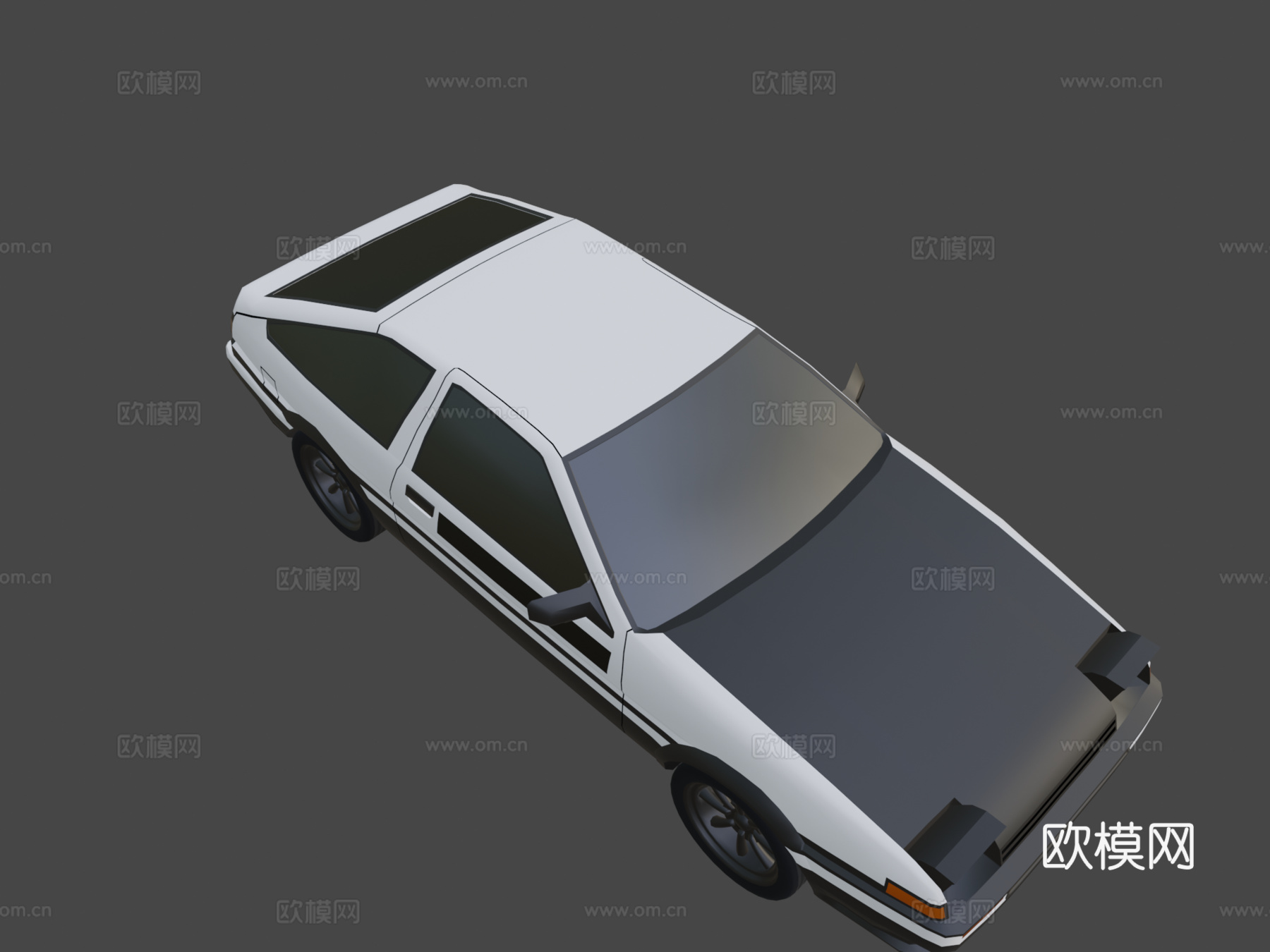 丰田卡罗拉AE86 Truenosu模型